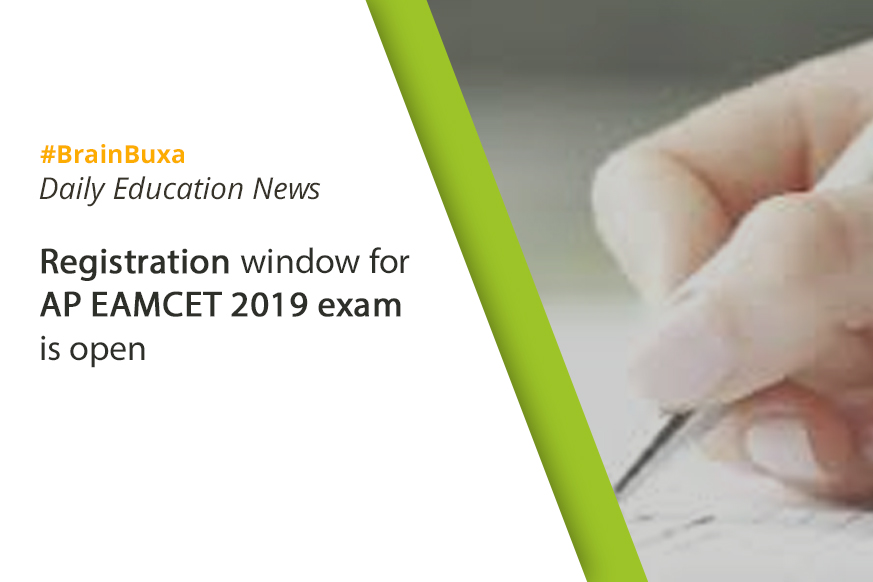 Registration window for AP EAMCET 2019 exam is open