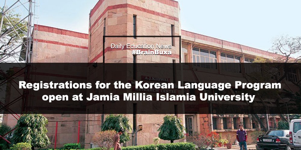 Registrations for the Korean Language Program open at Jamia Millia Islamia University