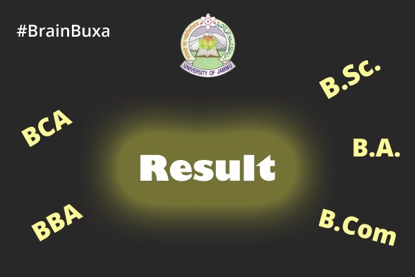 Result of BA BSc B.Com Part II Regular/ Private Exam 2016 of Jammu University is Available