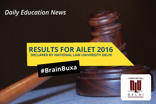 Image of Results for AILET 2016 declared by National Law University Delhi | Education News Photo