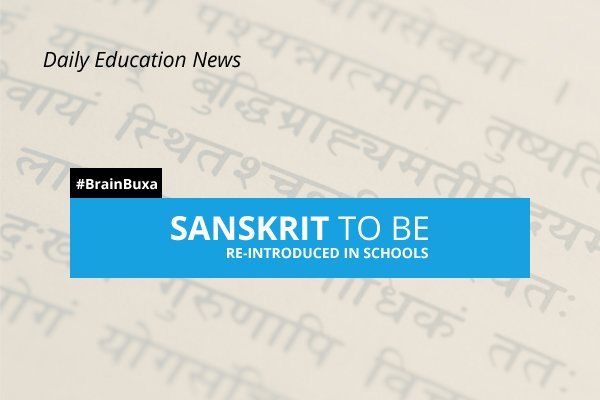 Image of Sanskrit to be re-introduced in schools | Education News Photo