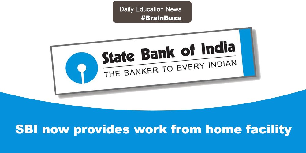 SBI now provides work from home facility