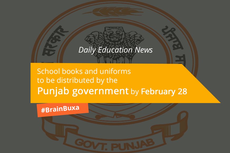 School books and uniforms to be distributed by the Punjab government by February 28