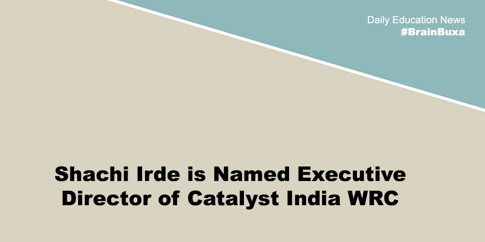 Shachi Irde is Named Executive Director of Catalyst India WRC