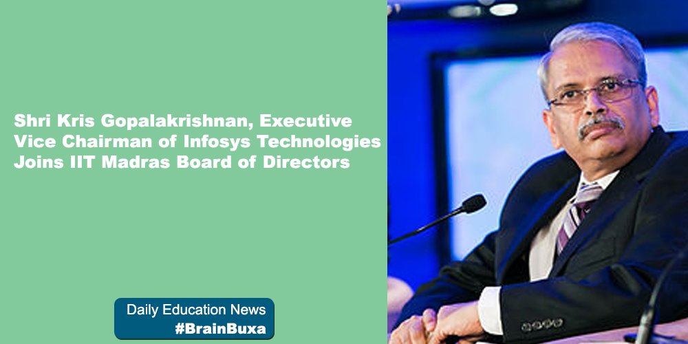 Image of Shri Kris Gopalakrishnan, Executive Vice Chairman of Infosys Technologies Joins IIT Madras Board of Directors	 | Education News Photo