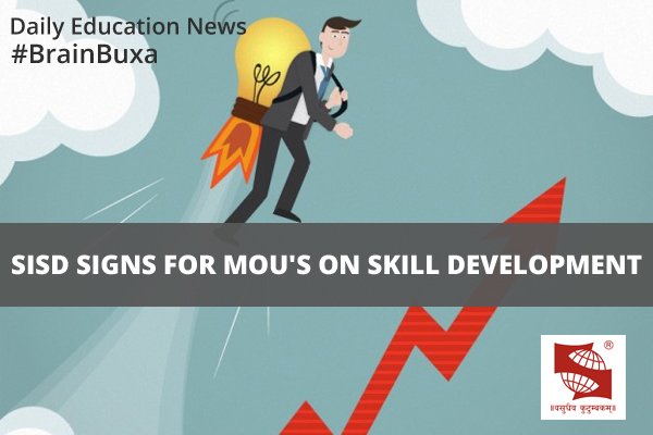 SISD Signs For  MoU's on Skill Development