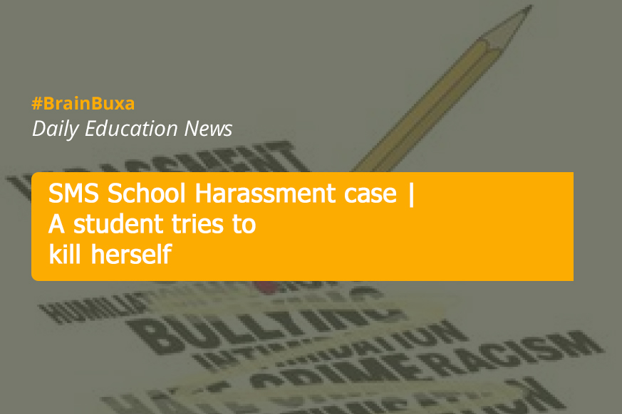 Image of SMS School Harassment case | A student tries to kill herself | Education News Photo