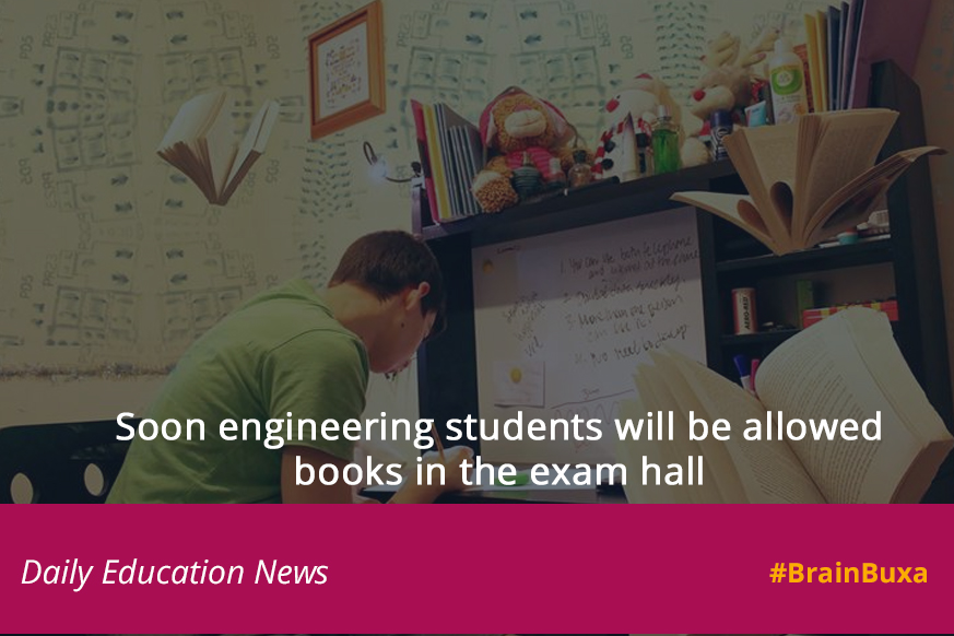 Soon engineering students will be allowed books in the exam hall