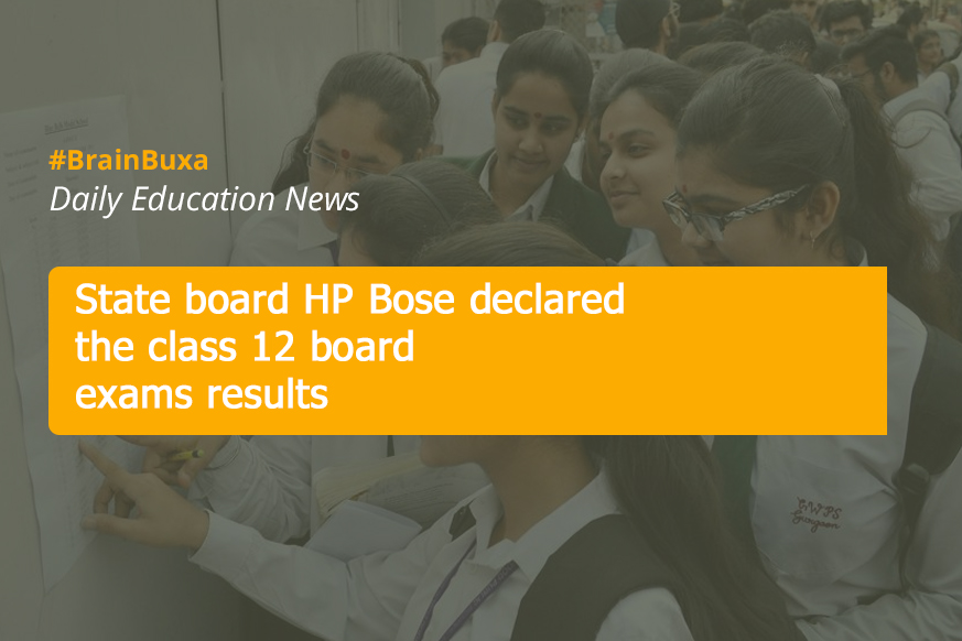 State board HP Bose declared the class 12 board exams results