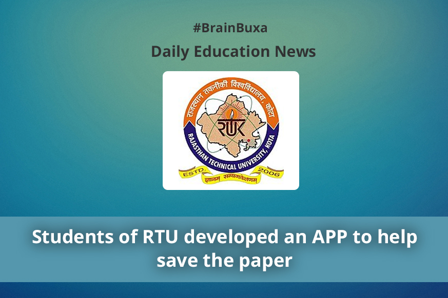 Students of RTU developed an APP to help save the paper