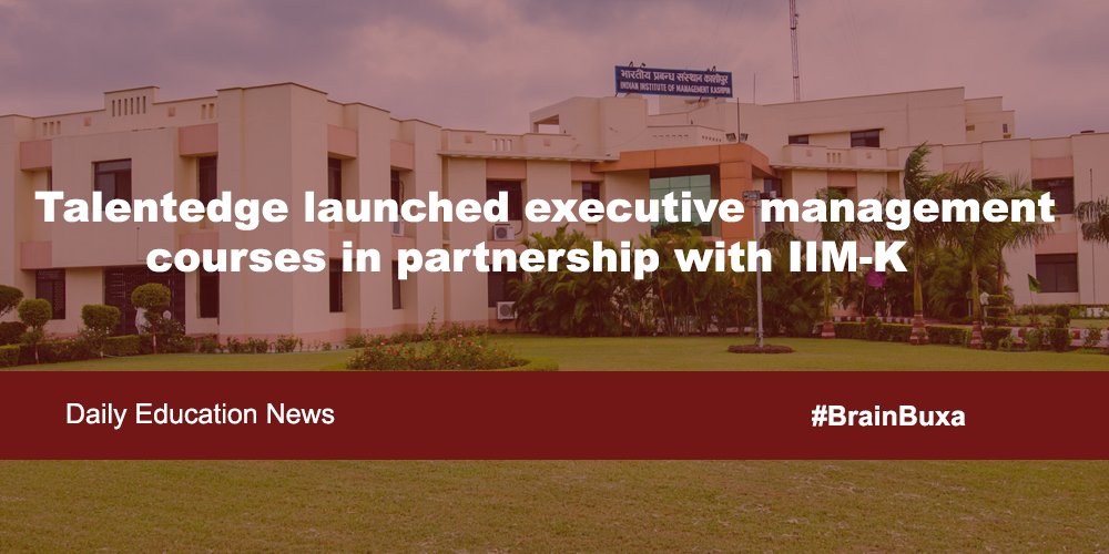 Image of  Talentedge launched executive management courses in partnership with IIM-K | Education News Photo