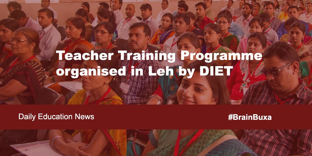 Image of Teacher Training Programme organised in Leh by DIET | Education News Photo