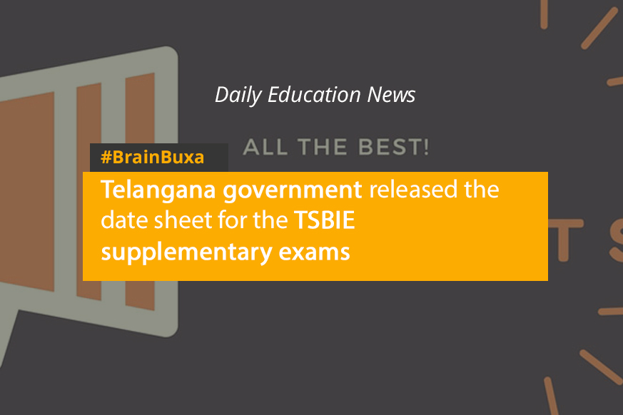 Image of Telangana government released the date sheet for the TSBIE supplementary exams | Education News Photo