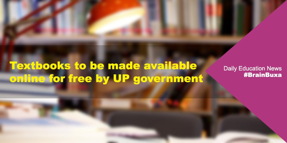 Textbooks to be made available online for free by UP government