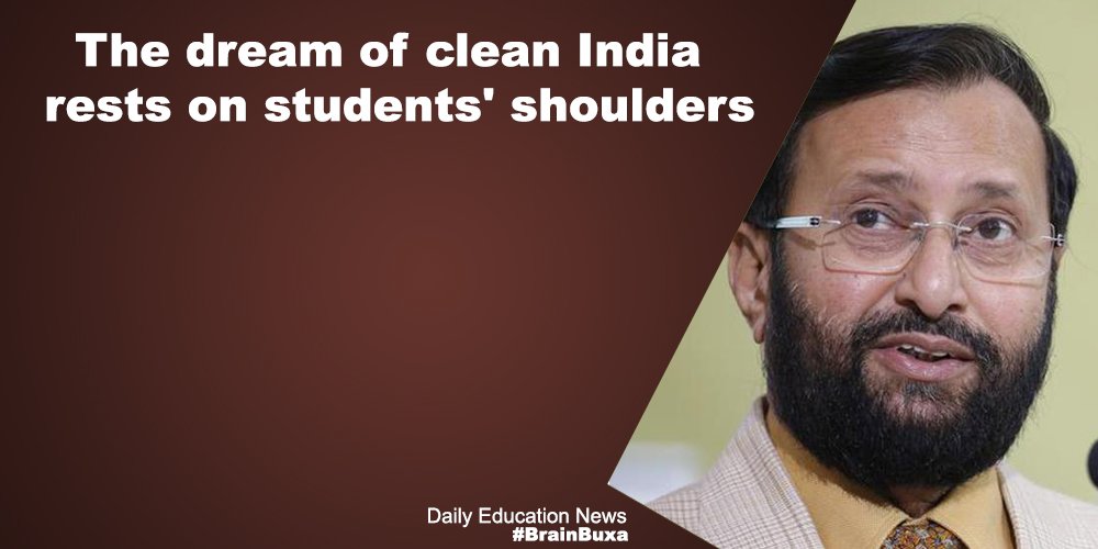 The dream of clean India rests on students' shoulders