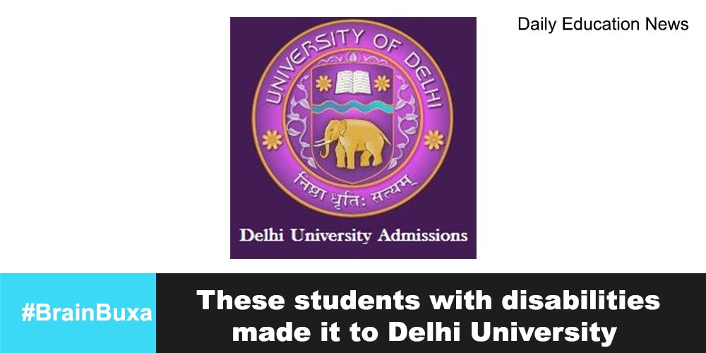 Image of These students with disabilities made it to Delhi University | Education News Photo