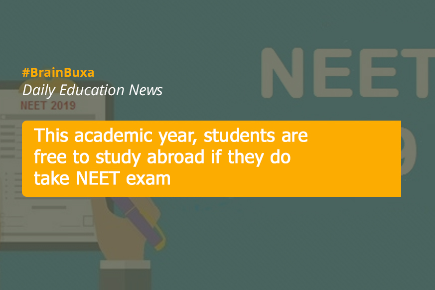 Image of This academic year, students are free to study abroad if they do take NEET exam | Education News Photo