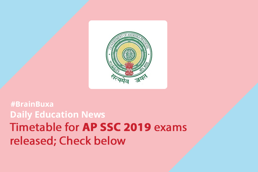 Timetable for AP SSC 2019 exams released; Check below