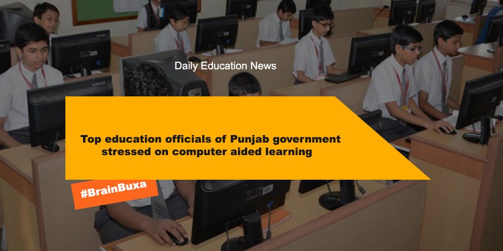 Image of Top education officials of Punjab government stressed on computer aided learning | Education News Photo