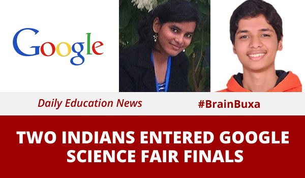 Two Indians entered Google science fair finals