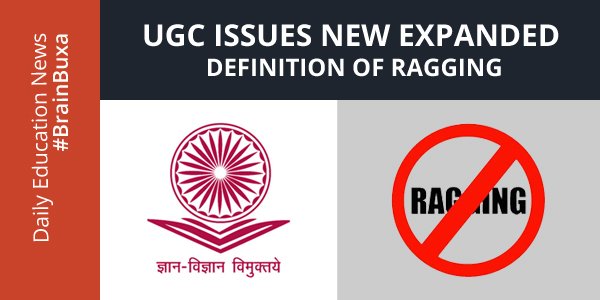 UGC Issues New Expanded Definition of Ragging