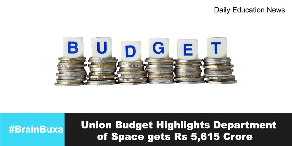 Union Budget Highlights Department of Space gets Rs 5,615 Crore 