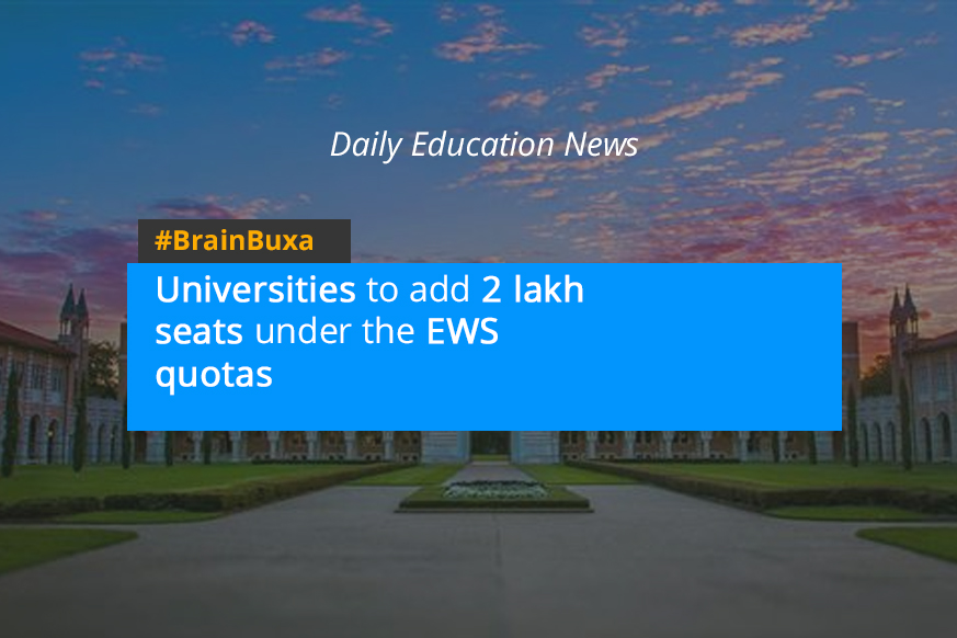 Image of Universities to add 2 lakh seats under the EWS quotas | Education News Photo