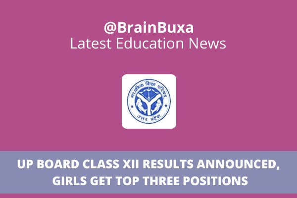 UP Board class XII results announced, girls get top three positions