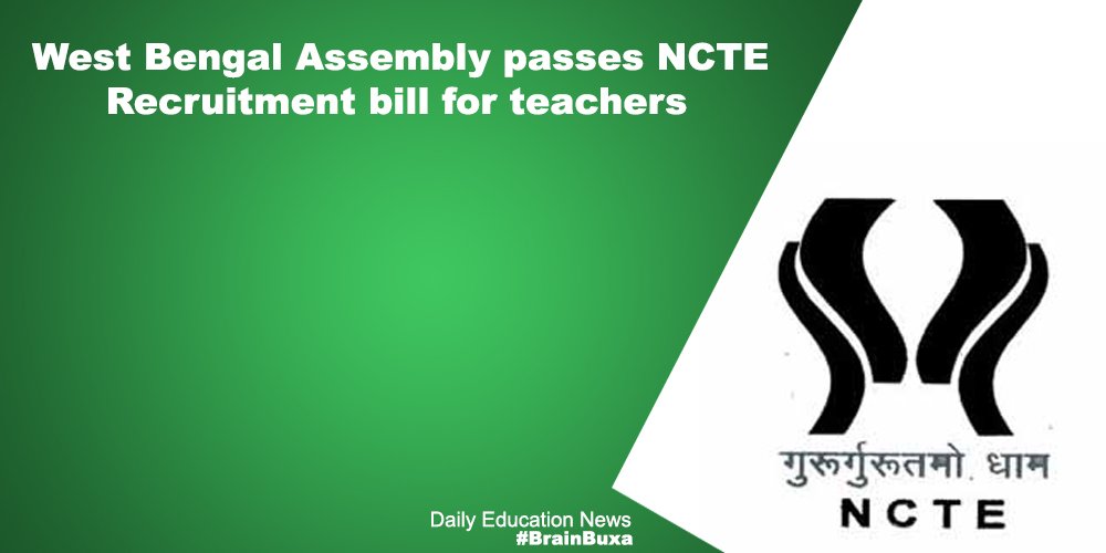 West Bengal Assembly passes NCTE Recruitment bill for teachers