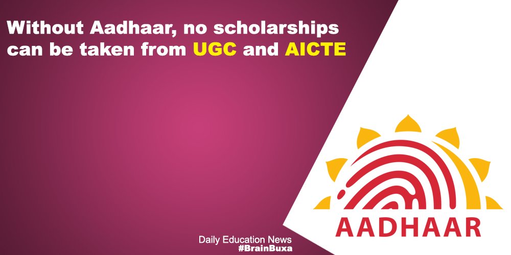 Image of Without Aadhaar, no scholarships can be taken from UGC and AICTE | Education News Photo